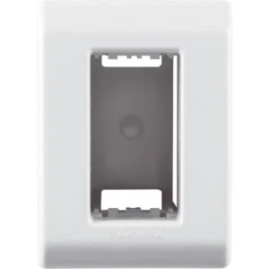 Caixa de sobrepor 1 posto LizFlex branco Tramontina