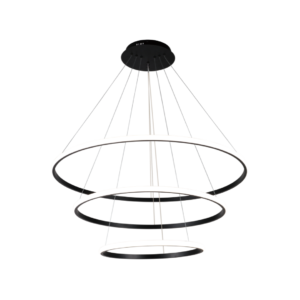 Lustre cristall deccor armor 48W 3000K black Cristallux