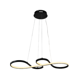 Lustre cristall deccor zion 40w 3000k 4000k 6500k Cristallux