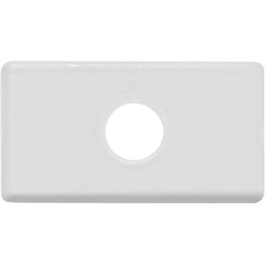 Módulo tampo com 1 furo 9,5 mm branco Tramontina