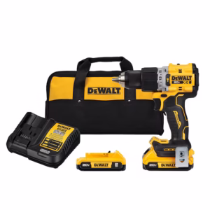 Parafusadeira/furadeira de impacto 20v máxima XR brushless com 2 baterias e bolsa Dewalt
