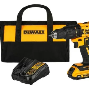 Furadeira/Parafusadeira de Impacto Modelo DCD7781D1 Com Bateria/Maleta de Ferramentas DeWalt