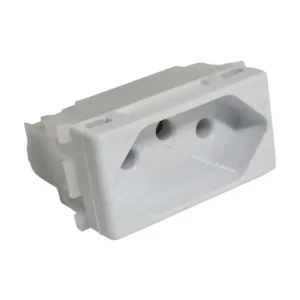 Módulo tomada 2P+T 10A branco Tramontina