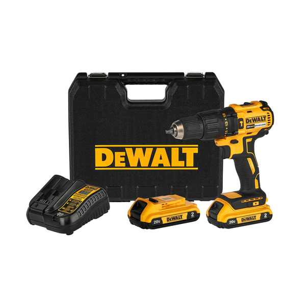 Parafusadeira/furadeira c/ imp. 20v máx. 2 bat. 2ah com maleta DCD7781D2BR DeWalt